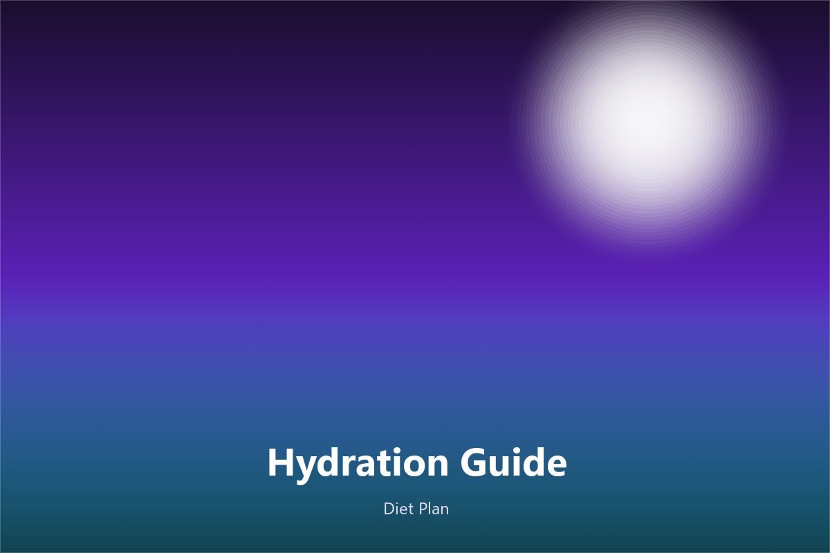 Hydration Guide