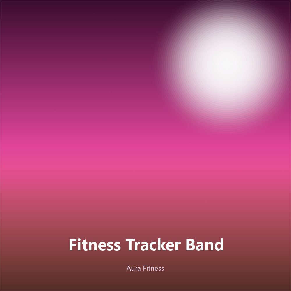 Fitness Tracker Band display close-up