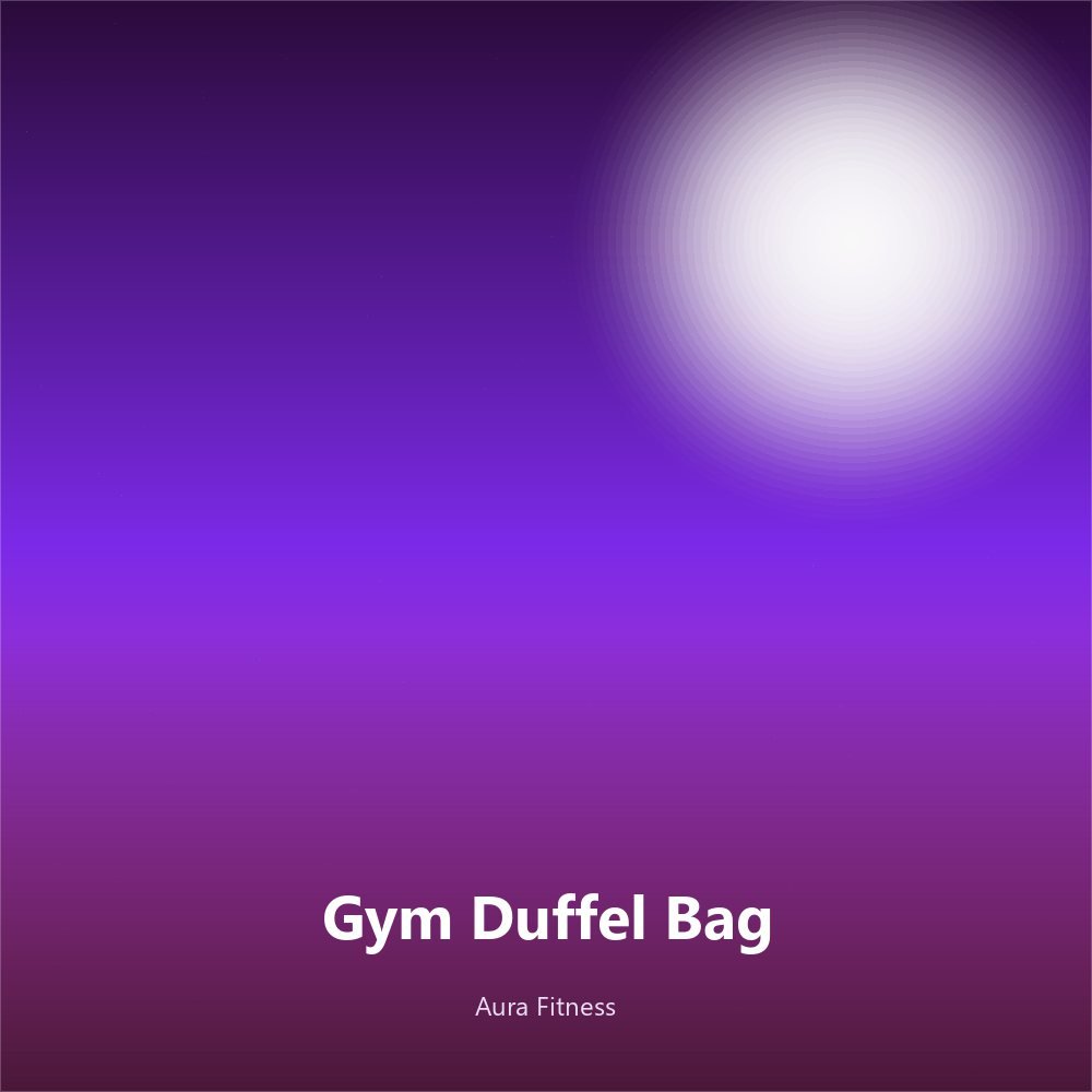 Studio Gym Duffel Bag shoe compartment