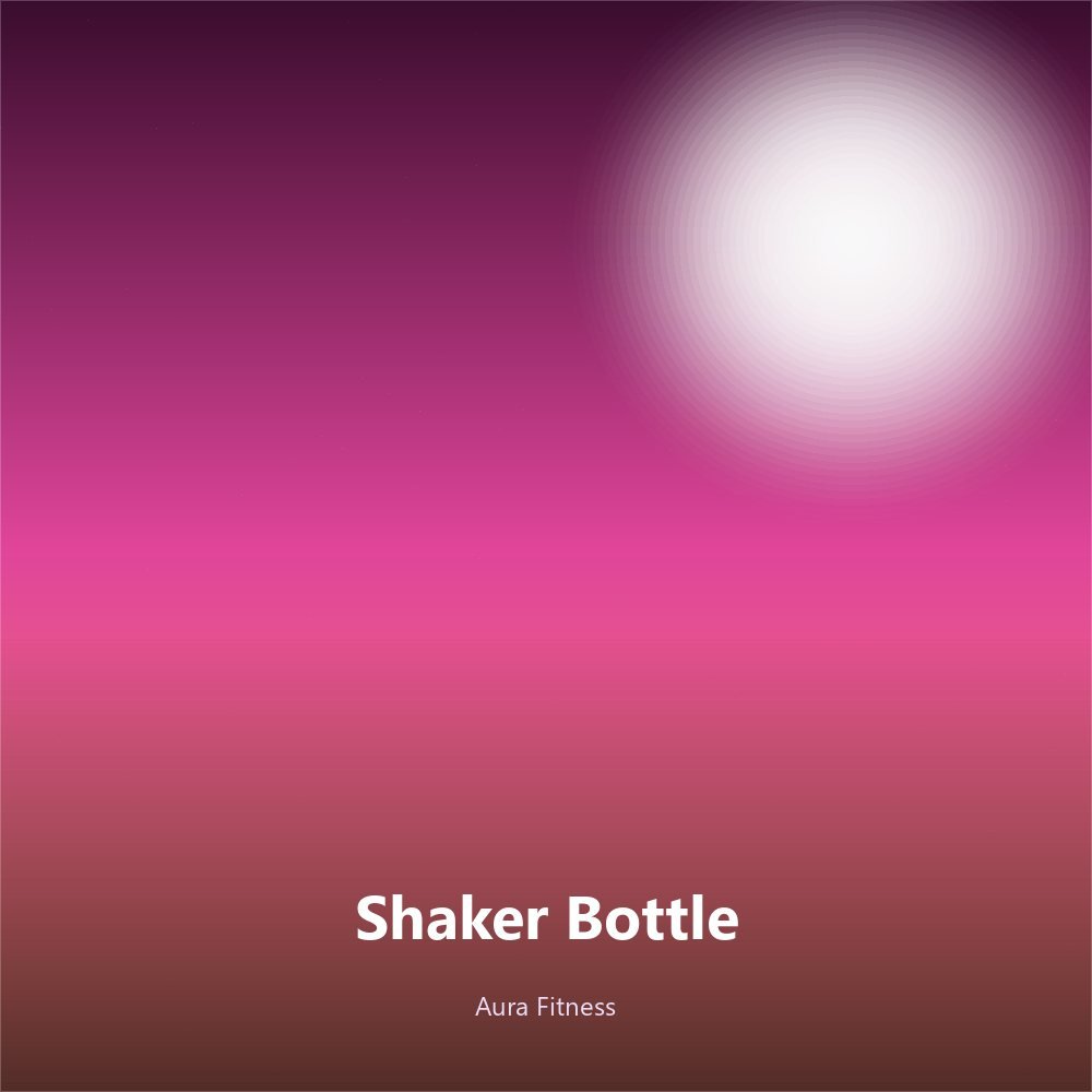 Studio Shaker Bottle