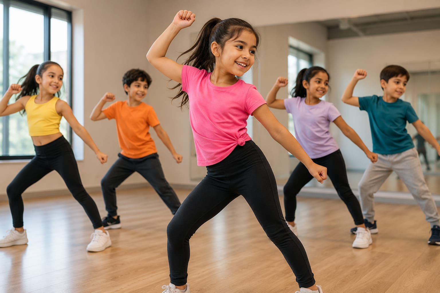 Dance fitness Zumba  class at Aura Fitness Studio